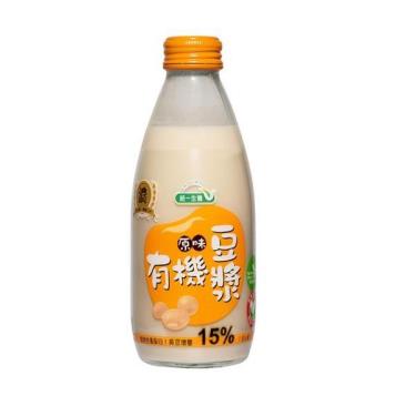 【統一生機】有機原味豆漿（245ml/瓶）