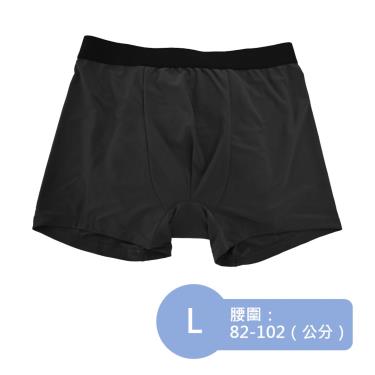 【IOHS十分幸福】日本速吸男性尿用內褲2代（50cc)  L ／黑色／廠商直送