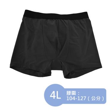【IOHS十分幸福】日本速吸男性尿用內褲2代（50cc) 4L／黑色／廠商直送