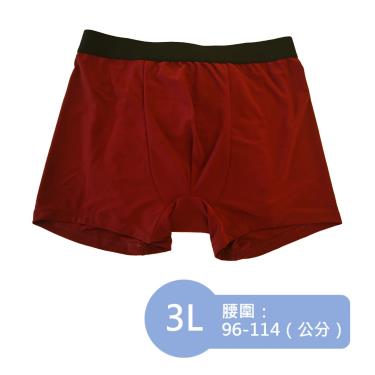 【IOHS十分幸福】日本速吸男性尿用內褲2代（50cc) 3L／紅色／廠商直送