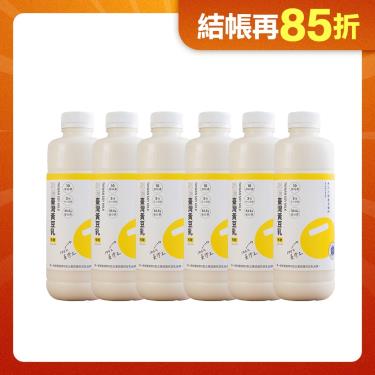 【禾乃川】有糖純濃黃豆乳（945ml*6瓶）廠商直送