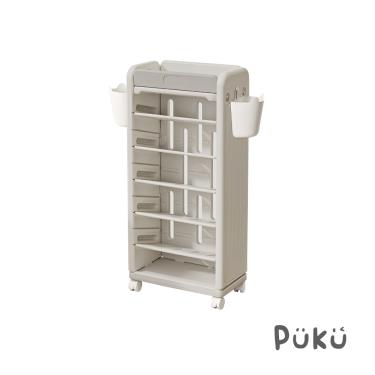 【PUKU 藍色企鵝】多功能活動收納櫃6層