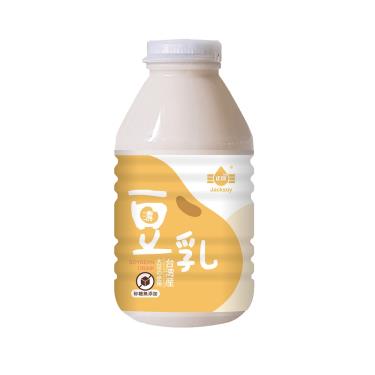 (任2件$48)【Jacksoy】濃豆奶（330ml/瓶）無糖