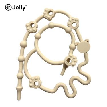 【Jolly】防掉落繩-小熊（米色）