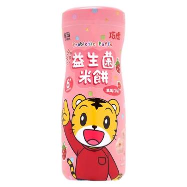 【京田製菓】巧虎益生菌米餅(40g/罐)草莓口味
