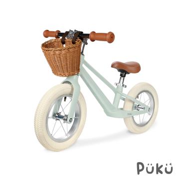 【PUKU 藍色企鵝】Outdoor跑跑平衡滑步車-晨綠