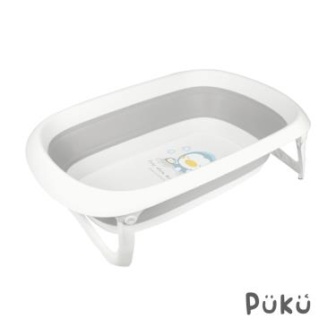 【PUKU 藍色企鵝】日光泡泡摺疊浴盆-37L
