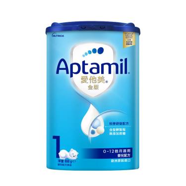 【Aptamil 愛他美】金版 嬰兒配方（800g／罐） + -單一規格