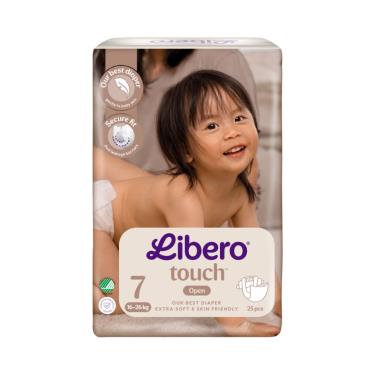 （領券折$150｜滿$1500再送$250）【麗貝樂】touch 嬰兒黏貼紙尿褲7號（XXL25x4包／箱) 新包