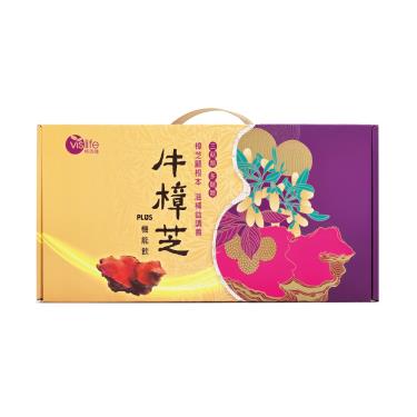 【Vislife特活綠】牛樟芝PLUS機能飲禮盒240ml（6入/盒）