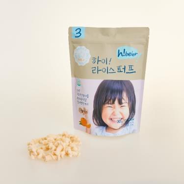 【Hibeier嗨唄兒】寶寶米花(30g/包)橘子