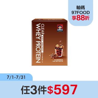 【桂格】飲料系分離乳清蛋白粉(5包/盒)美式咖啡