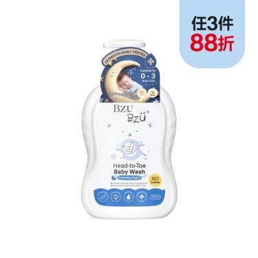 （任3件88折）【BZU BZU】嬰幼兒洗髮沐浴露-600ml（舒緩香）
