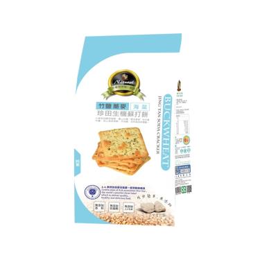 【珍田】竹鹽生機蘇打餅-蕎麥海菜(162g/包)