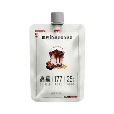【紅牛聰勁】iD纖美蛋白奶昔-巧克力布朗尼風味(45g/包)