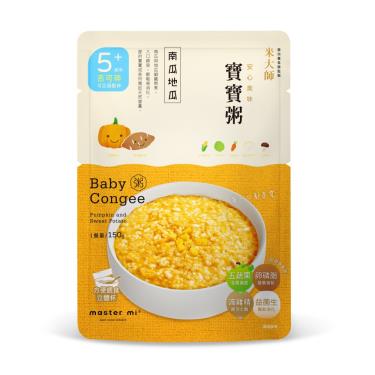 【米大師】南瓜地瓜寶寶粥(150g/包)