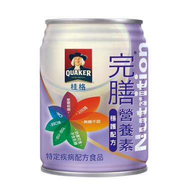 【QUAKER桂格】完膳營養素-糖尿病適用穩護配方(250ml／罐) + -單一規格