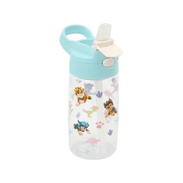 【TRENI MINI】Tritan兒童吸管水壺450ml-汪汪隊立大功（藍）