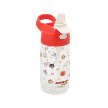 【TRENI MINI】Tritan兒童吸管水壺450ml-麵包超人（紅）