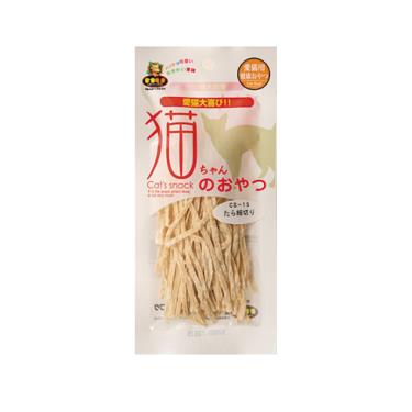 日本MU貓-鱈魚切絲18g