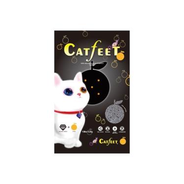 CatFeet黑鑽貓砂活性碳+果香10LB