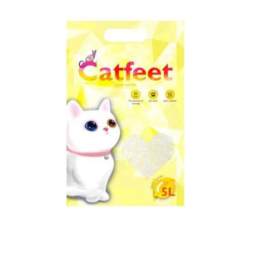CatFeet除臭水晶貓砂檸檬5L