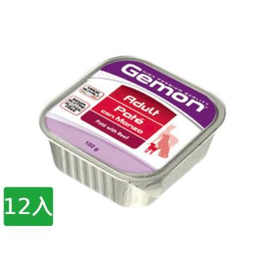 【GEMON啟蒙】犬主食餐盒-牛肉150g(12入組)