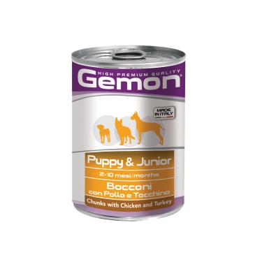 GEMON啟蒙 犬主食罐-雞肉+火雞415g