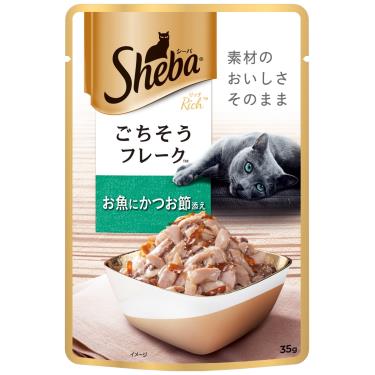 SHEBA日式鮮饌包 鮮魚總匯-鮪魚柴魚片?35g