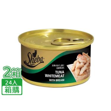 【SHEBA】金罐-白身鮪魚+魴魚凍（85g*48/箱）