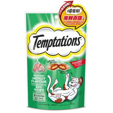 TEMPTATIONS貓餡餅海鮮百匯85g