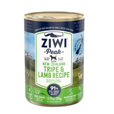 ZiwiPeak 巔峰 鮮肉狗罐-羊肚羊肉390g