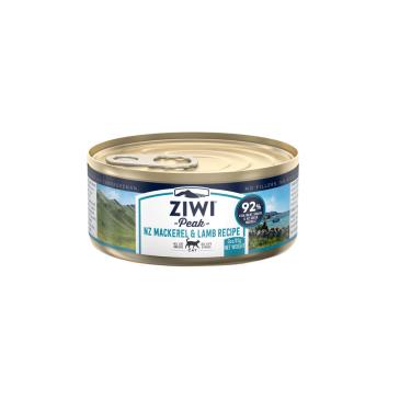 (惜福良品)【ZiwiPeak 巔峰】鮮肉貓主食罐（85g）鯖魚羊肉（效期日2024/08/22）