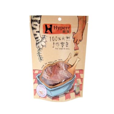 超躍手作-雞肉脆片100g