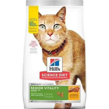 (惜福良品)【Hills 希爾思】成貓7歲以上青春活力雞肉與米 1.36kg（效期日2024/08/01）
