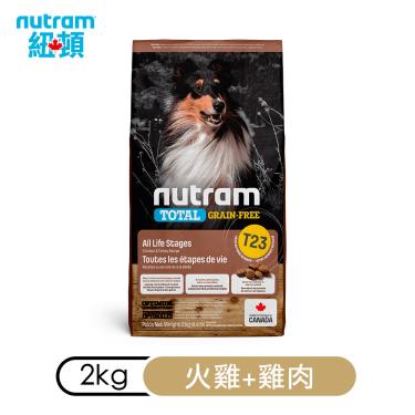 Nutram 紐頓 T23  無穀潔牙犬-火雞2kg