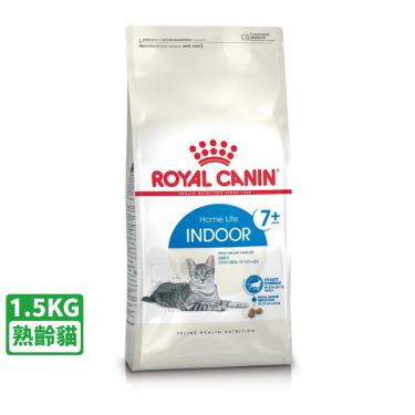 【ROYAL 皇家】室內熟齡貓專用乾糧IN+7（1.5kg） + -單一規格