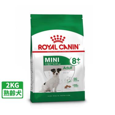 【ROYAL 皇家】小型熟齡犬8+歲專用乾糧MNA+8（2kg）