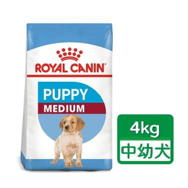 (惜福良品)【ROYAL 皇家】中型幼犬專用乾糧MP（4kg）（效期日2024/09/17）