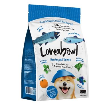 (即期出清)Loveabowl囍碗 犬糧-鯡魚+鮭魚1.4kg