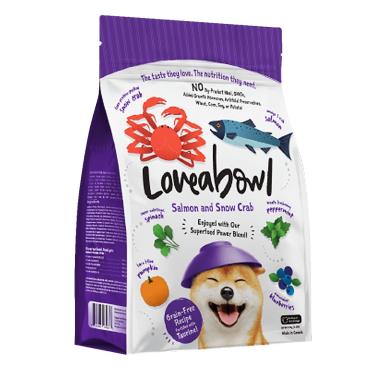 Loveabowl囍碗 犬糧-鮭魚+雪蟹1.4kg