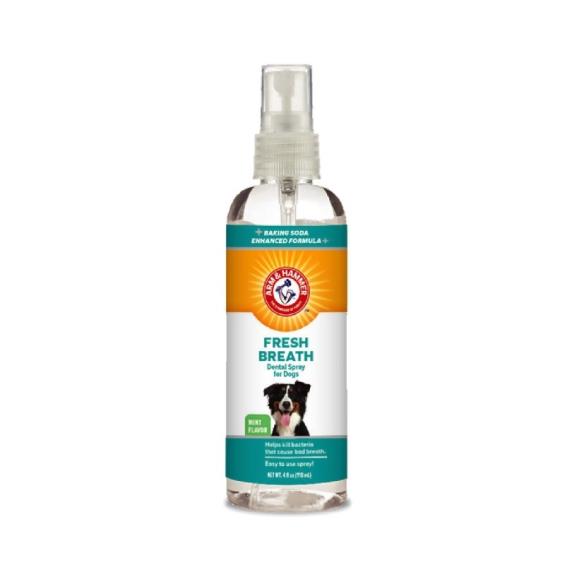 【ARM&HAMMER鐵鎚】犬口腔噴劑-清新美白118ml（廠商直送）