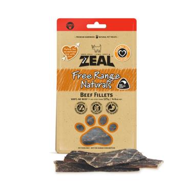 ZEAL天然風乾零食-牛肉片125g