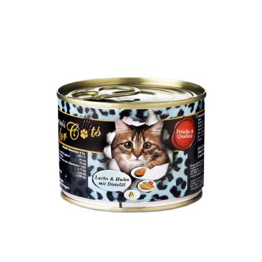 歐卡尼 貓主食罐-雞肉+鮭魚+紅花籽油200g