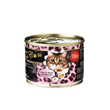 歐卡尼 貓主食罐-雞肉+鵝肉+紅花籽油200g