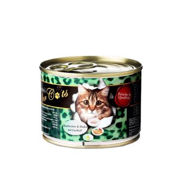 歐卡尼 貓主食罐-雞肉+兔肉+鮭魚油100g