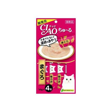 【CIAO】啾嚕肉泥-鮪魚14g*4入/包 日本製
