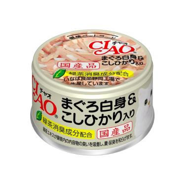 【CIAO】旨定罐4號 鮪魚+越光米（85g）