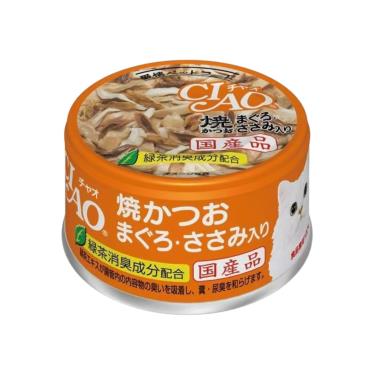 【CIAO】旨定罐18號 鰹魚燒+鮪魚+雞肉（85g）