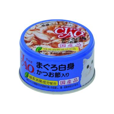 【CIAO】旨定罐85號 鮪魚+柴魚片（85g）